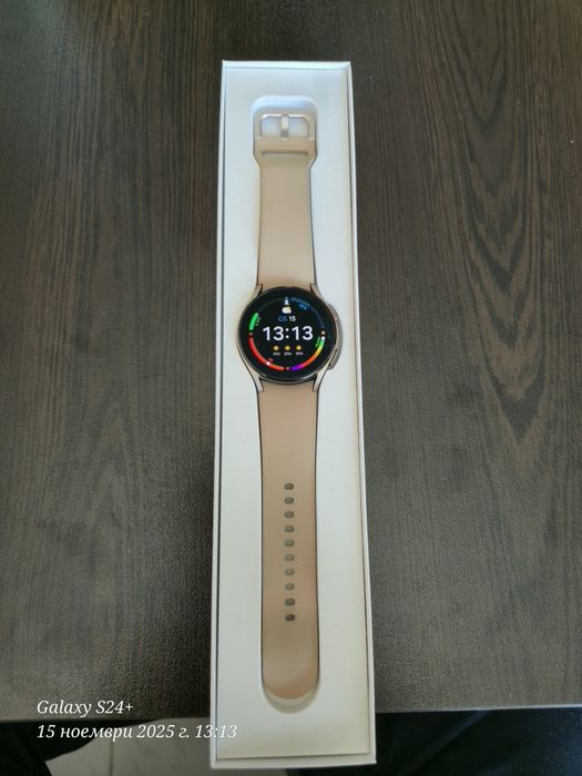 Samsung watch 4 pink gold