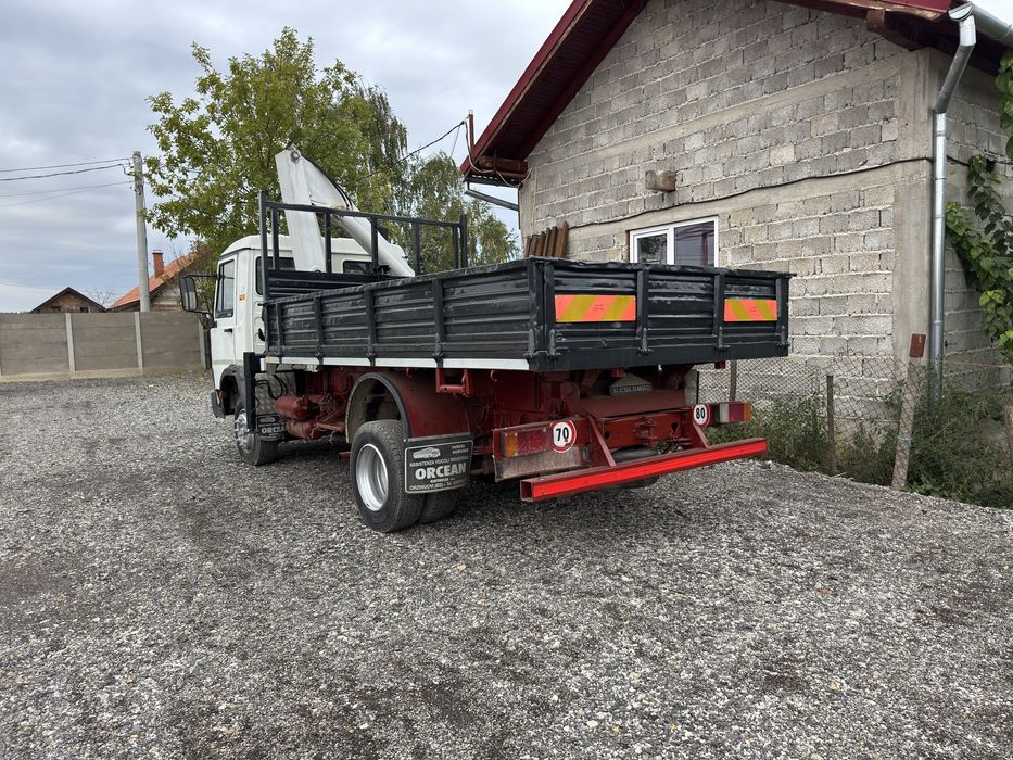 Iveco eurocargo basculabil cu macara 7,5t