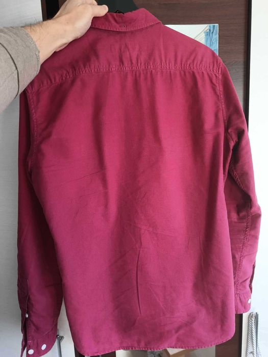 Camasa Jack Wills Purple Shirt Simpla Eleganta Rosu Size S