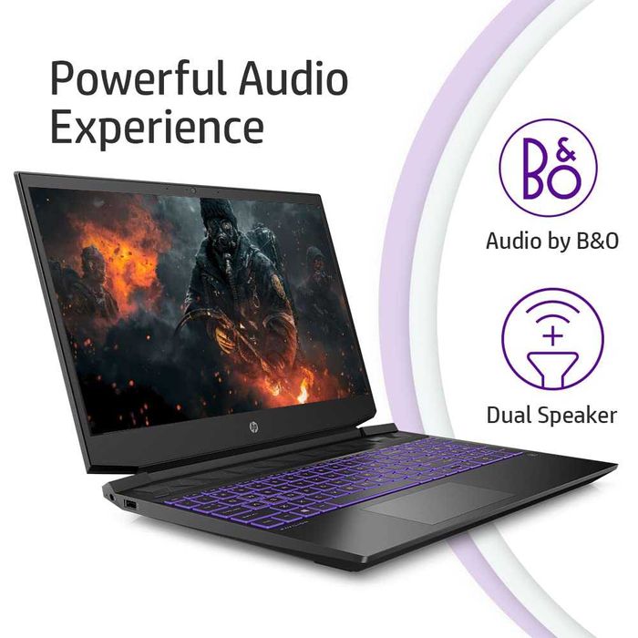 Laptop Gaming HP Ryzen 5600H 8GB, SSD 512GB Video GTX 1650 Nou Sigilat