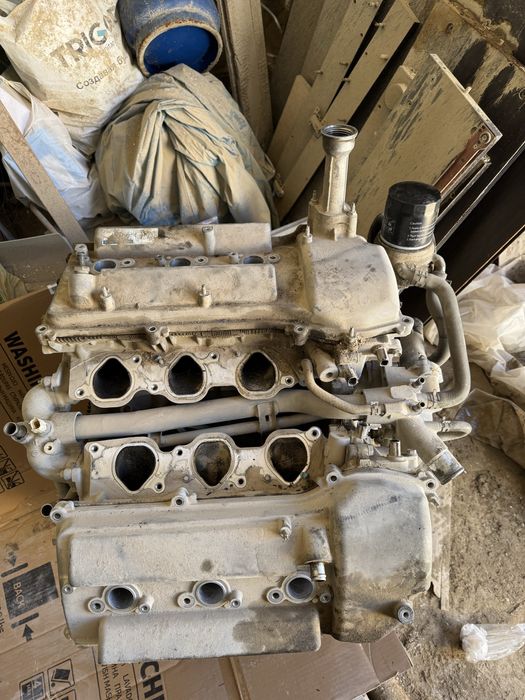 Головка блока, помпа, маховик сатылат прадо 120 4 обьем. Оригинал б/у