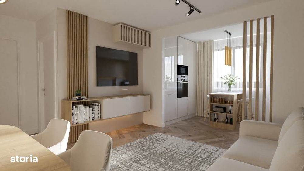 Metrou Berceni - Studio transformabil in 2 cam 50 mp in constructie
