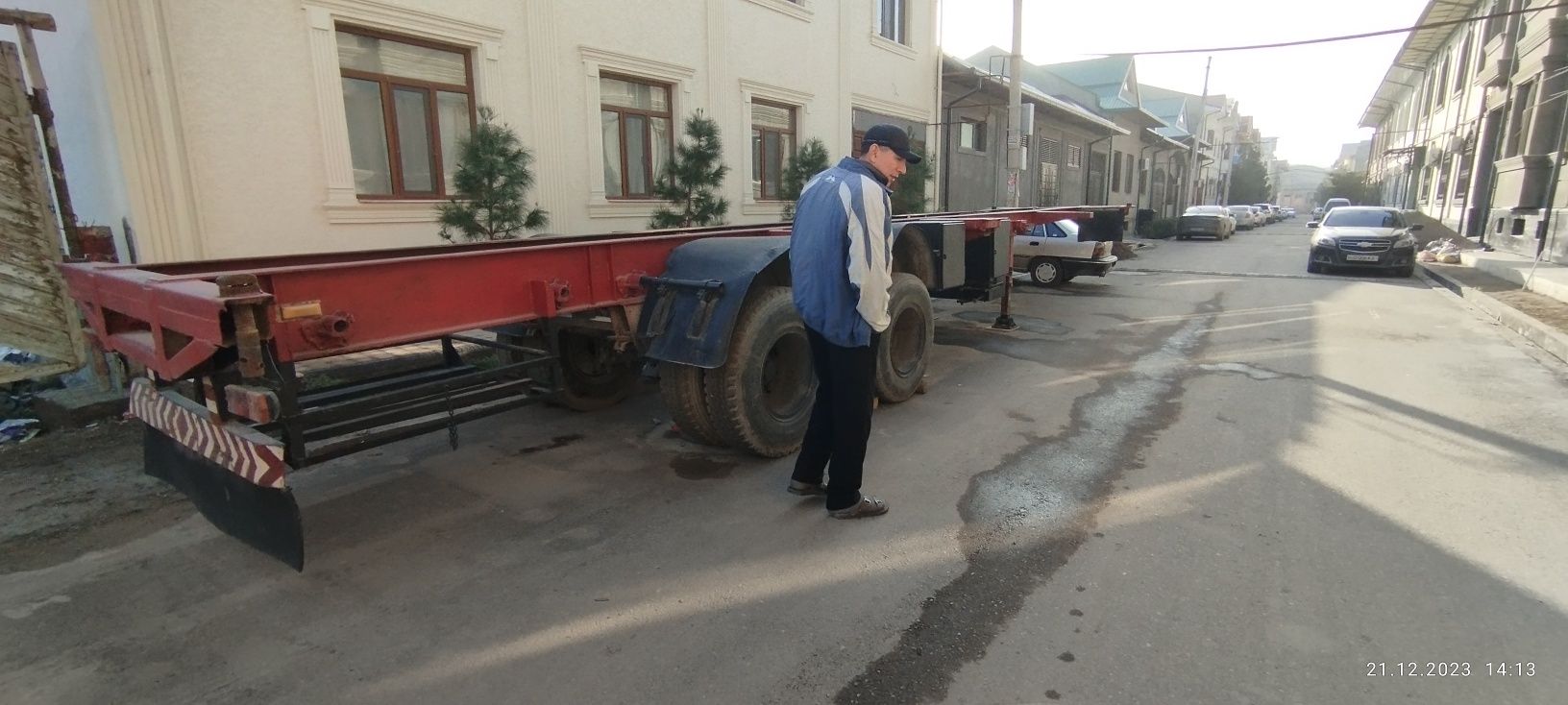 Прицеп контейнеровоз 12 метр
