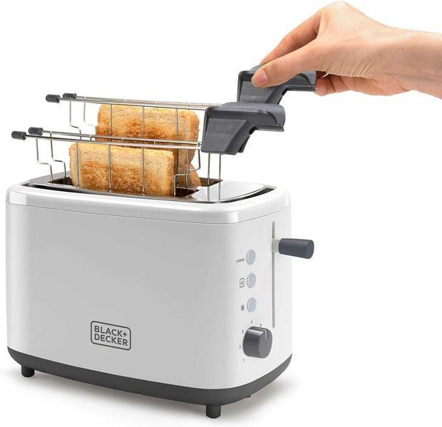 ПРОМО 2г Гаранция Нов Мощен Тостер Black & Decker BXTOA820E 820W