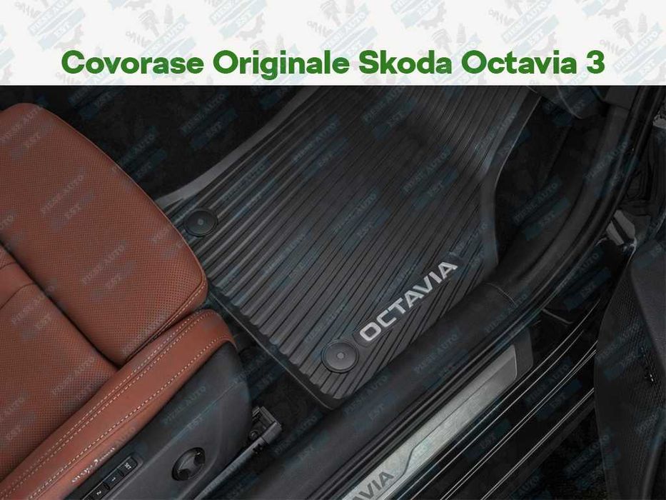 Set covorase originale Skoda Octavia 3 2013-2019
