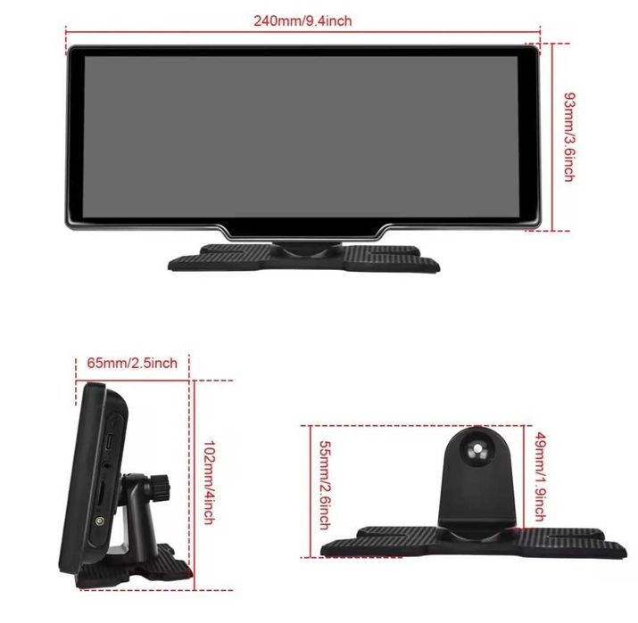 Sistem multimedia carplay, android auto Navi GPS, 4G+64G