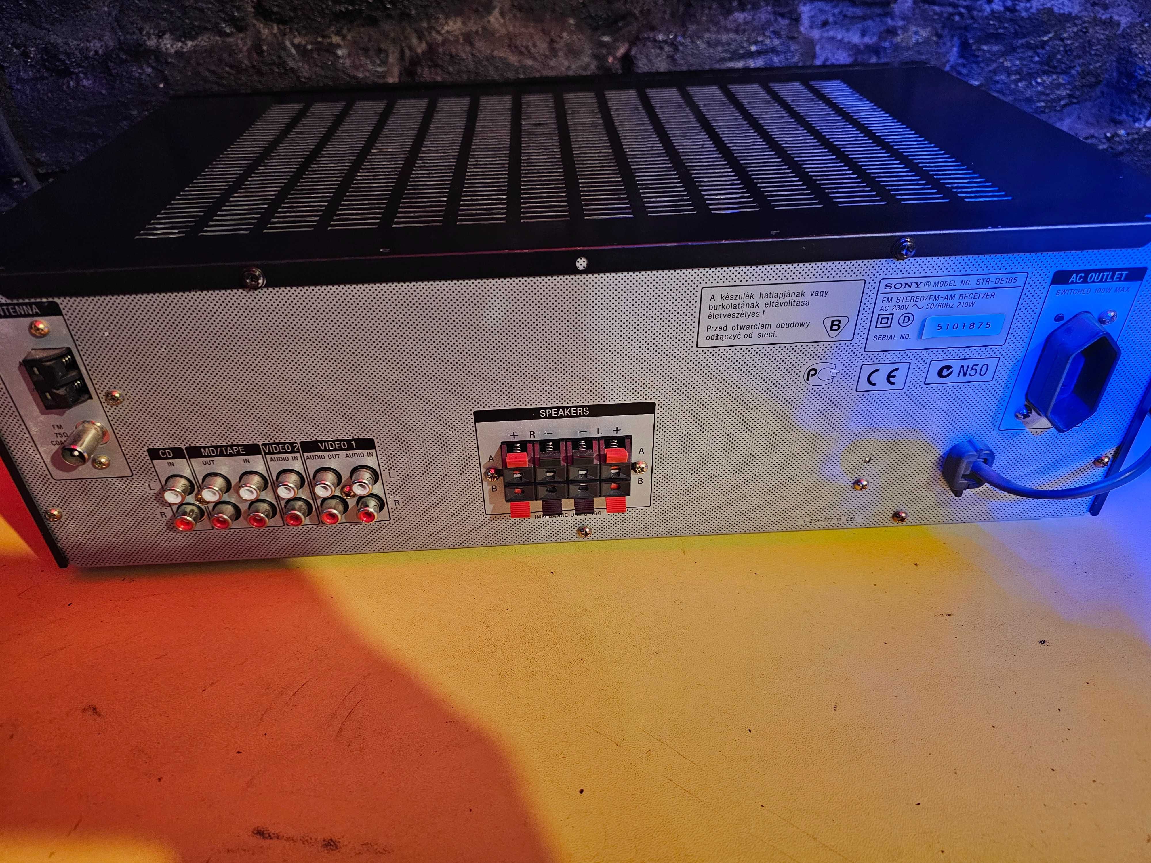 Statie reciver Sony STR-DE 185 2x100W 8ohm Impecabil
