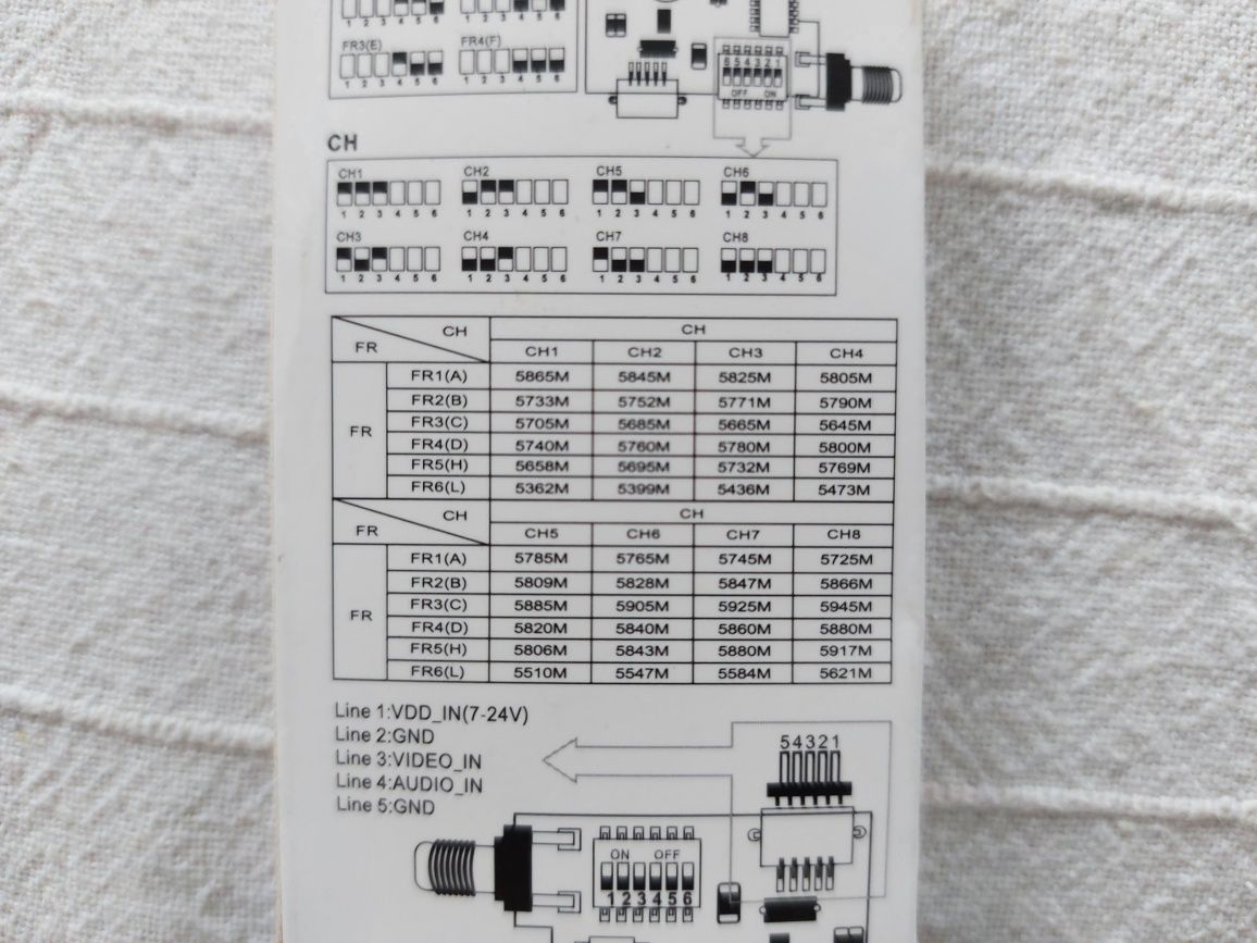 Transmițător 5.8G 200MV 48CH