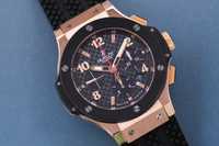 Hublot Big Bang Ceramic Chronograph 18k Rose Gold