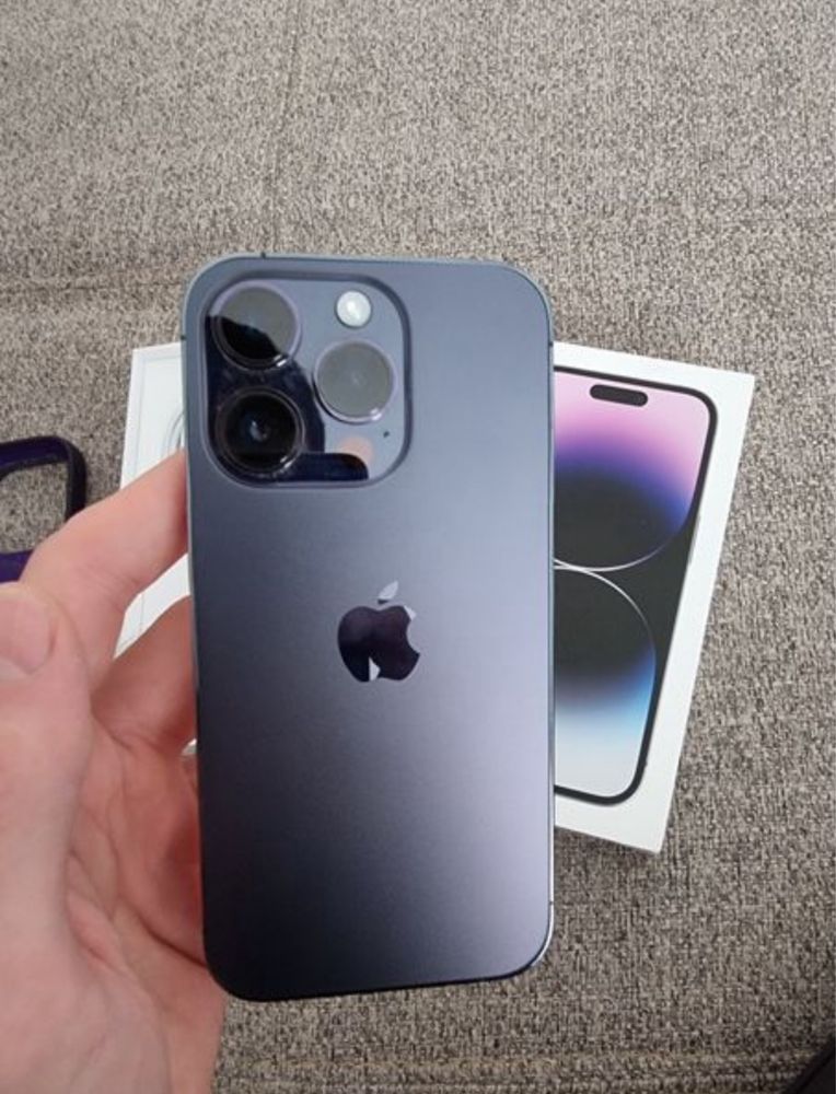 iPhone 14 Pro  purple / mov  100% Viata Bateriei