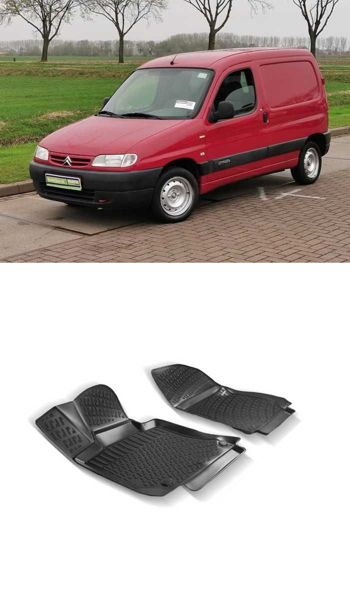 Гумени стелки RizLine за Citroen Berlingo Peugeot Partner I 1996-2003