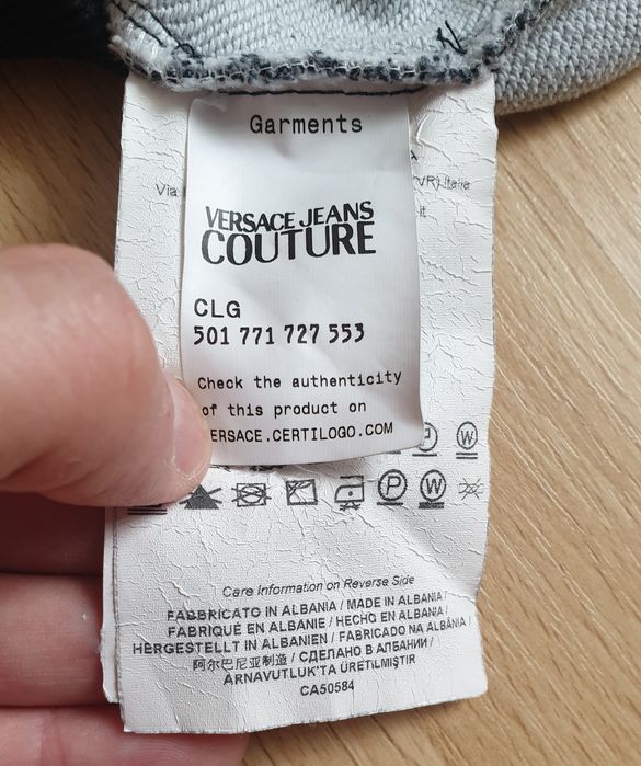 Hanorac VERSACE JEANS COUTURE, de bărbați, marimea M