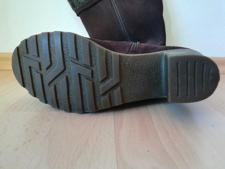 Зимни ботуши от естествен велур 38-ми номер