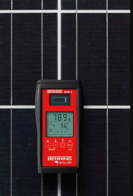BENNING SUN 2 Уред за измерване на слънчева радиация и температура