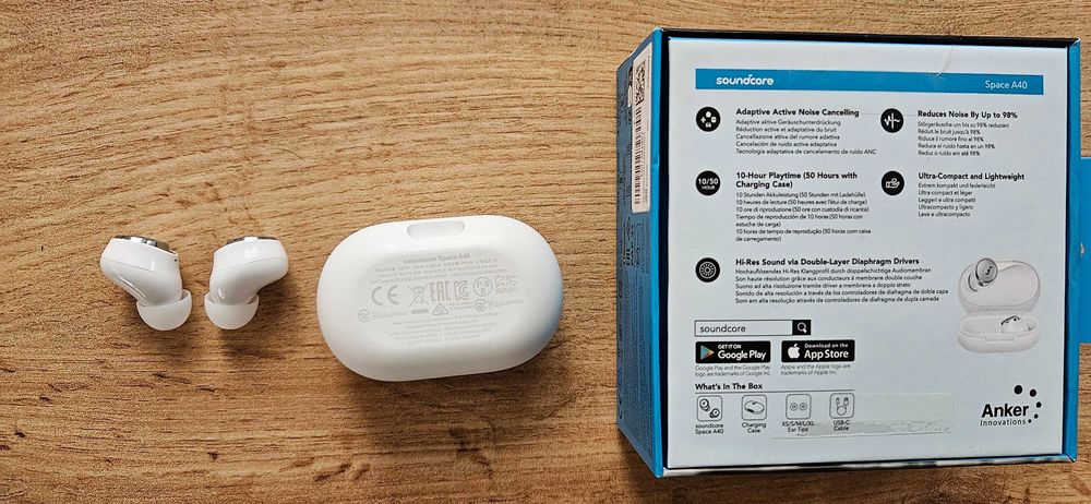 Soundcore Anker A40 ANC earbuds