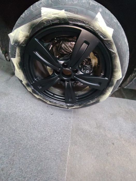 Curățare și vopsire jenti aluminiu/aliaj