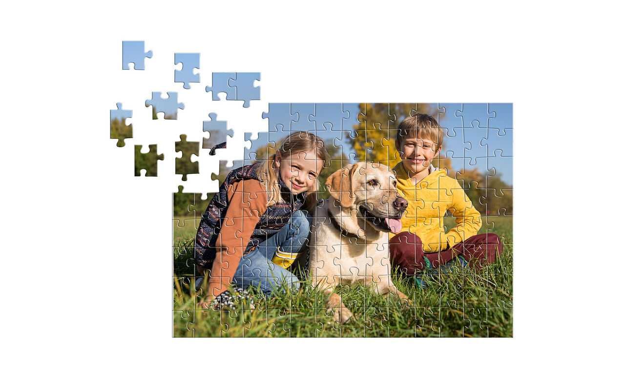 Puzzle personalizat cu poza dumneavoastră