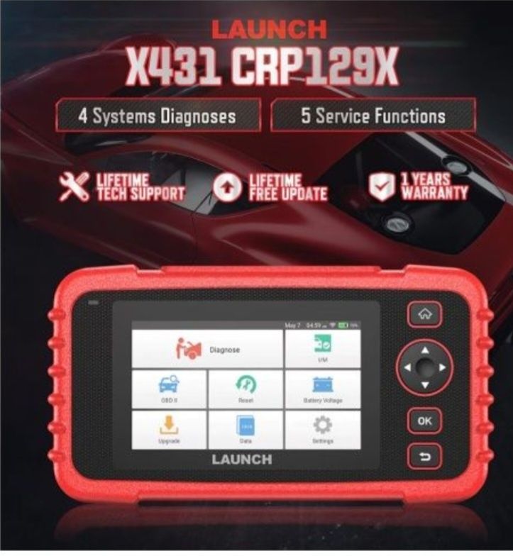 LAUNCH  crp129 x