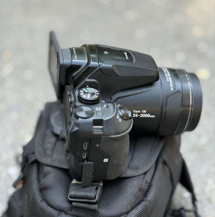 Цифров фотоапарат Nikon Coolpix P900 + Hoya филтър + батерия + чанта