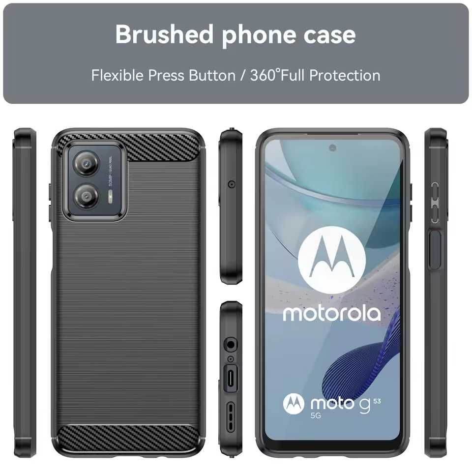 Motorola Moto g55 5G 8GB/256GB, 2x screen protector, case