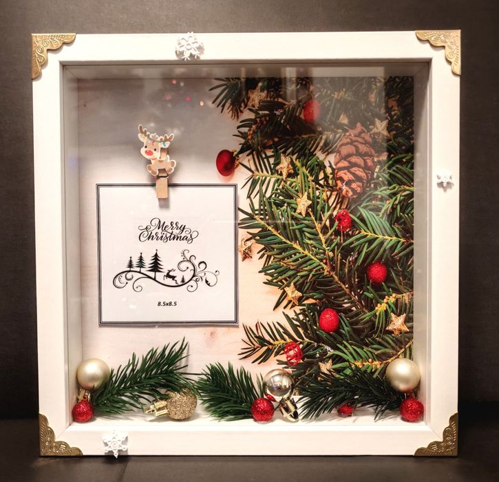 3D Коледни рамки с място за снимка