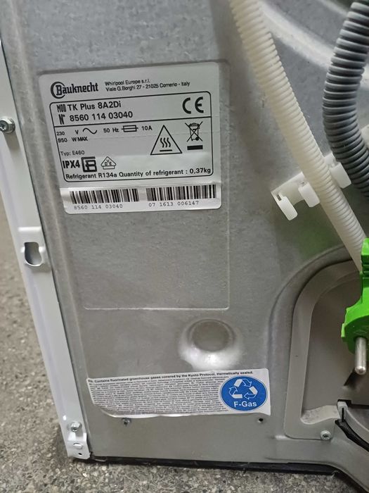 Кондезацоинна сушилня Bauknecht 8кг.