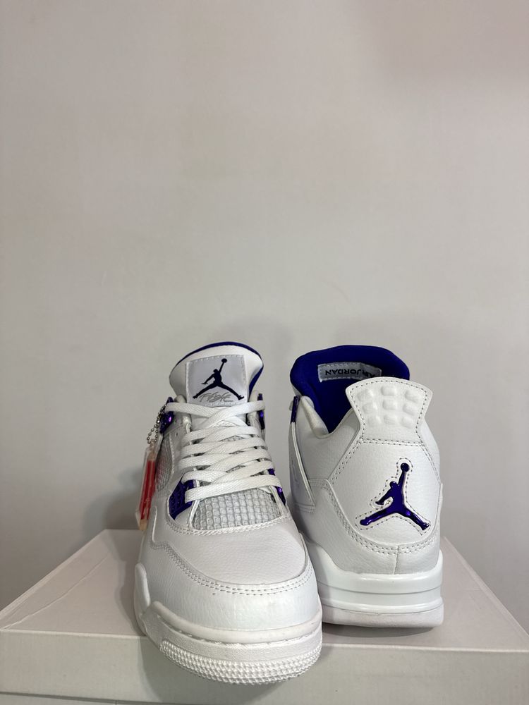 Adidasi Air Jordan 4 Retro Purple 41 42 43 ( Premium )
