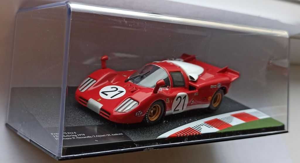 Macheta Ferrari 512 S castigator 12h Sebring 1970 - IXO/Altaya 1/43