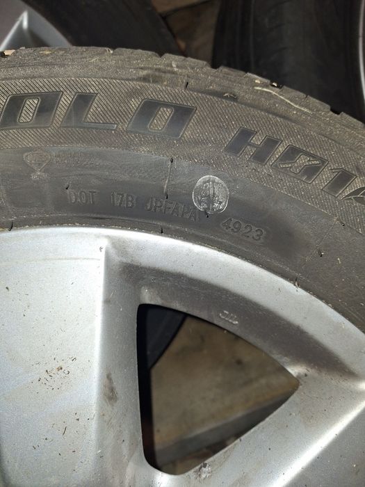 Roți Nissan X Trail pe 17 inch