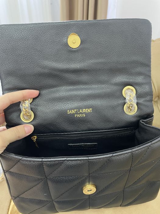 Geanta YSL negru-auriu