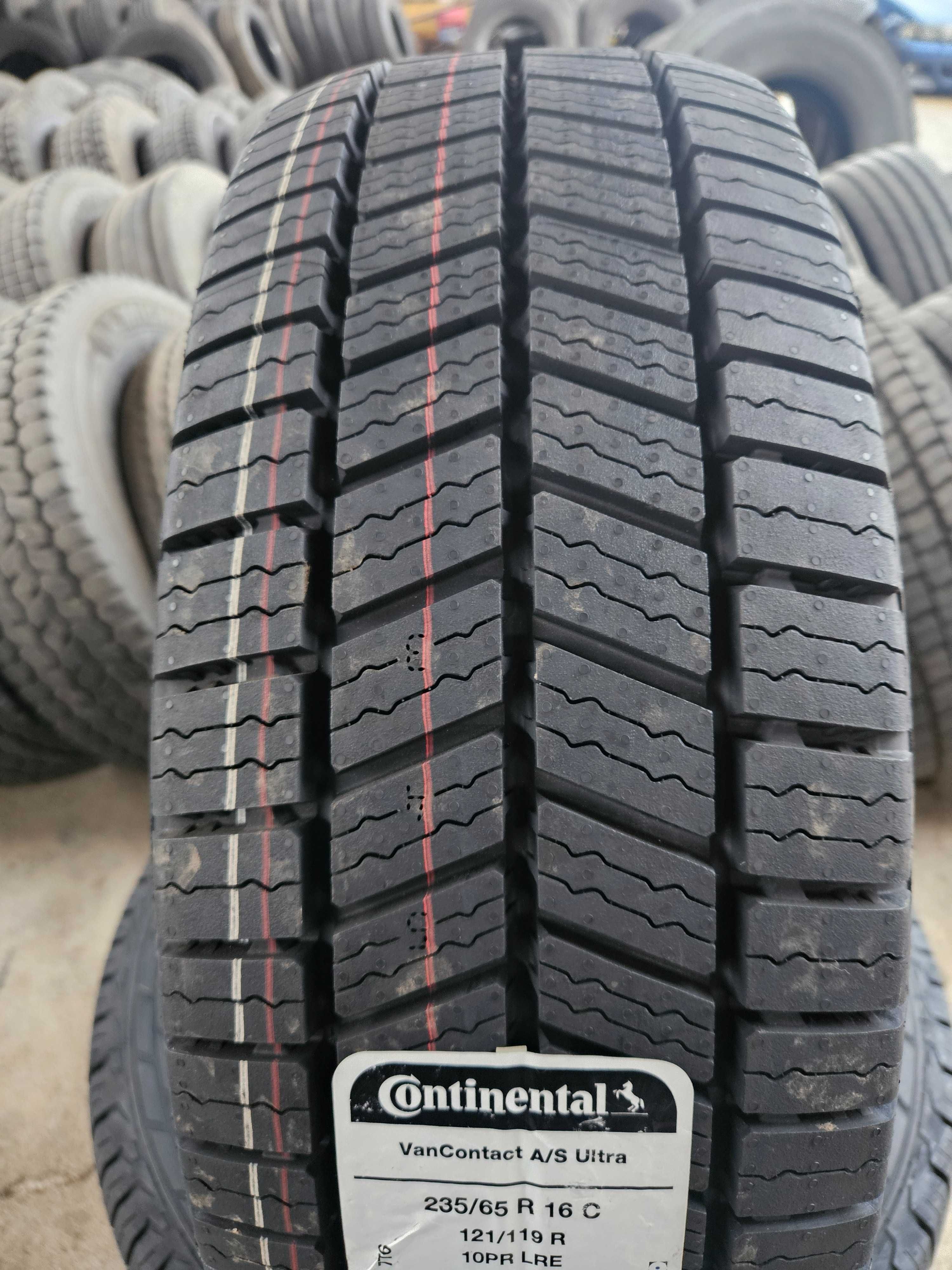 4 Нови бусови гуми 235/65R16C Continental Van A/S Ultra 121/119R 10PR