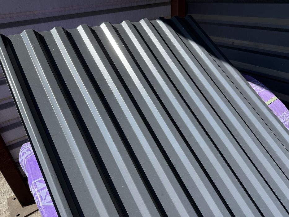 Tablă Cutată RAL 7016 T20 T35 debitată din rulou la lungime 2m 4m 6m