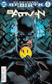 Batman #21 Lenticular Cover Variant THE BUTTON.