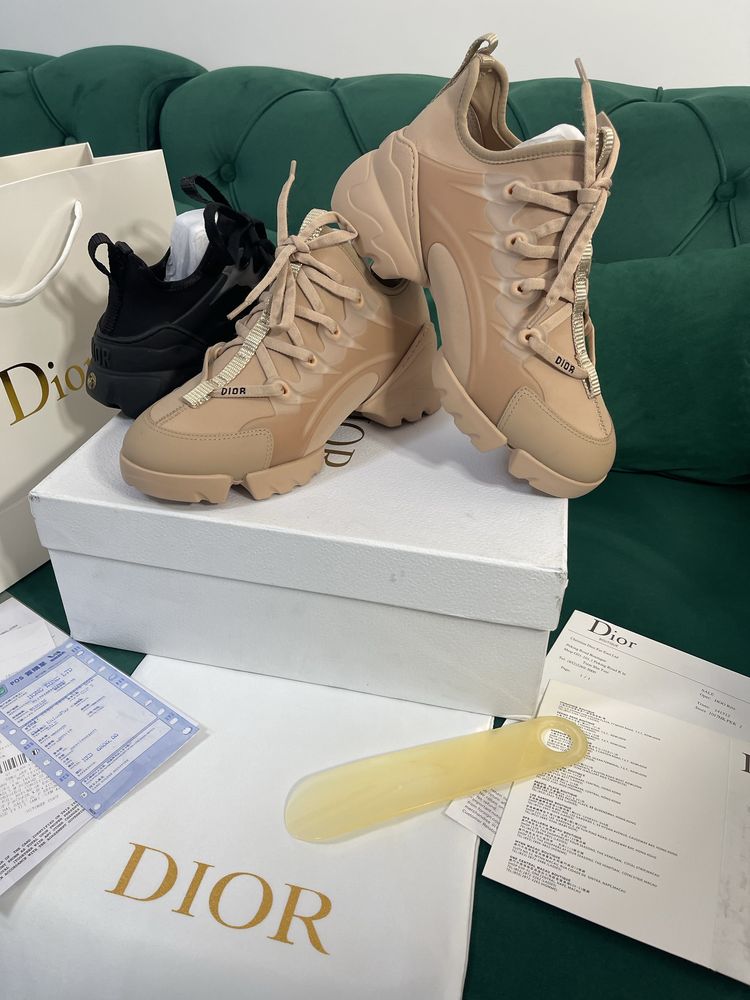 Adidasi Dior D-Connect piele naturala Full Box