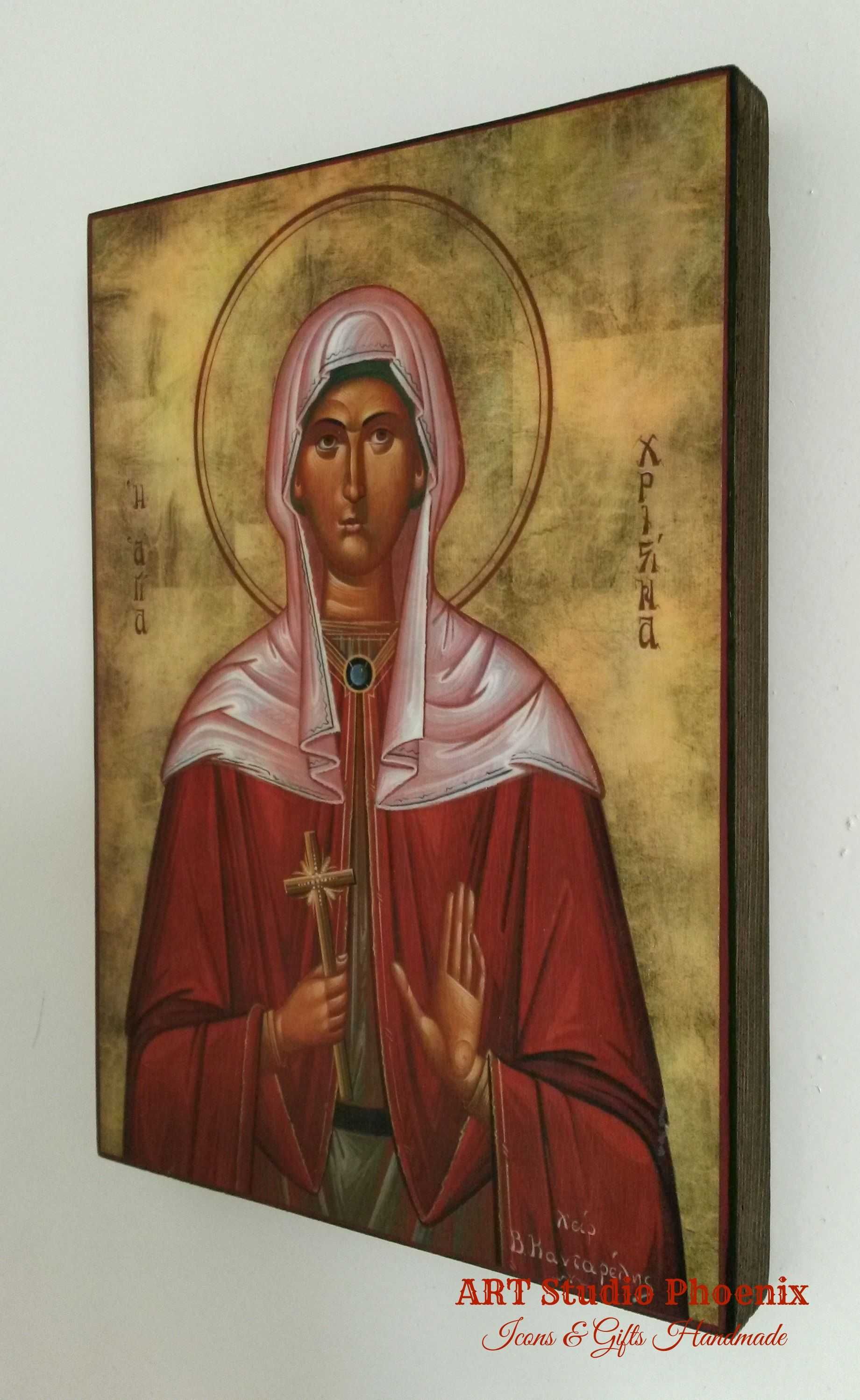 Икона на Света Христина icona Sveta Hristina