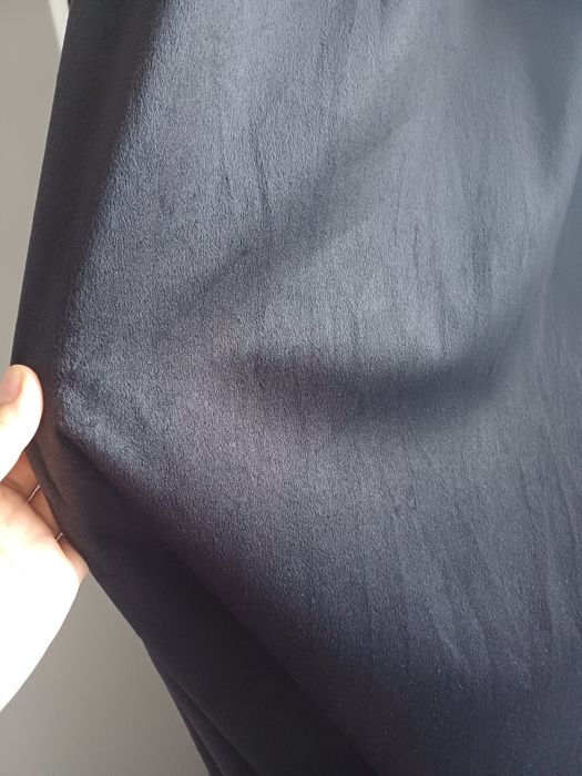 Велюр чёрный бархат