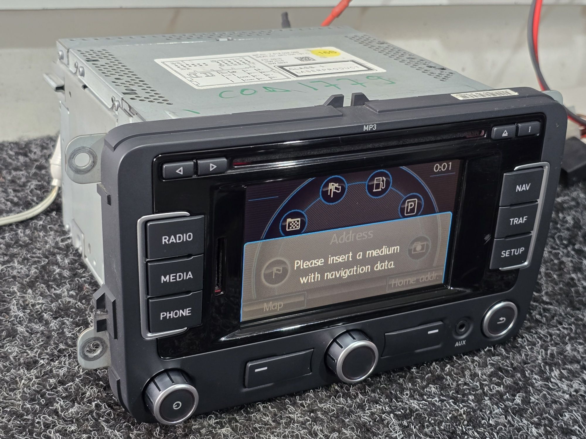 Navigatie VW SEAT, RNS-310, cd-player, sd card, radio, Bluetooth