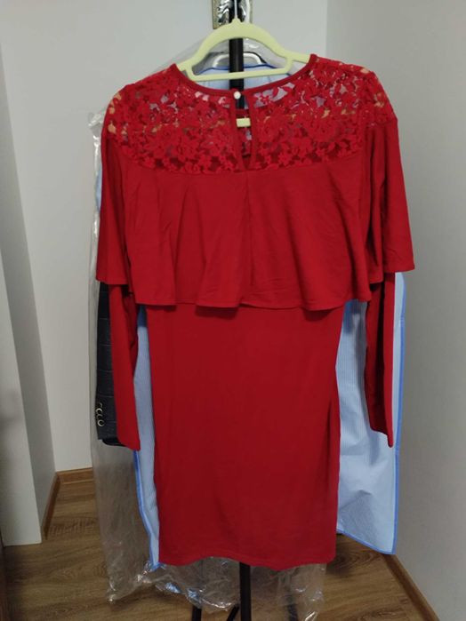 Rochie eleganta din bumbac pt gravide/alaptare marimea S/M