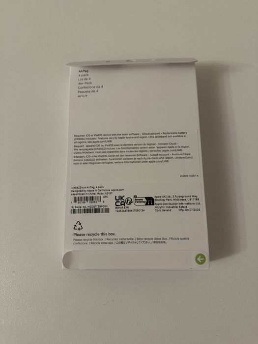 Set Apple AirTag 4 bucati NOU SIGILAT