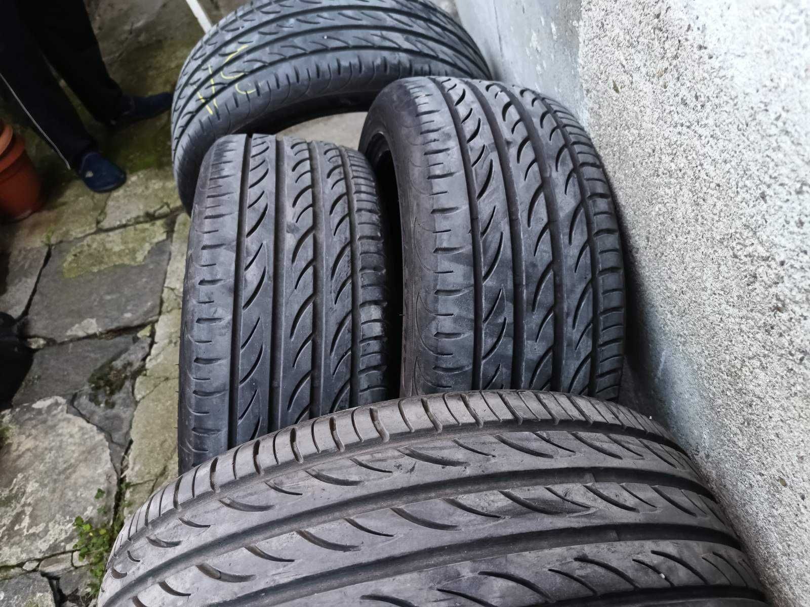 AL джанти 4х100-6,5j-17", гуми 215/45/17 с ДОТ 20 и 21