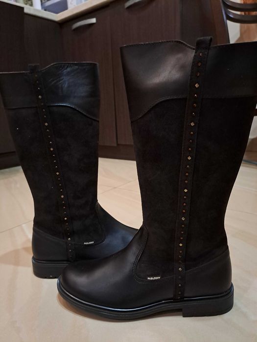 Нови ботуши естествена кожа