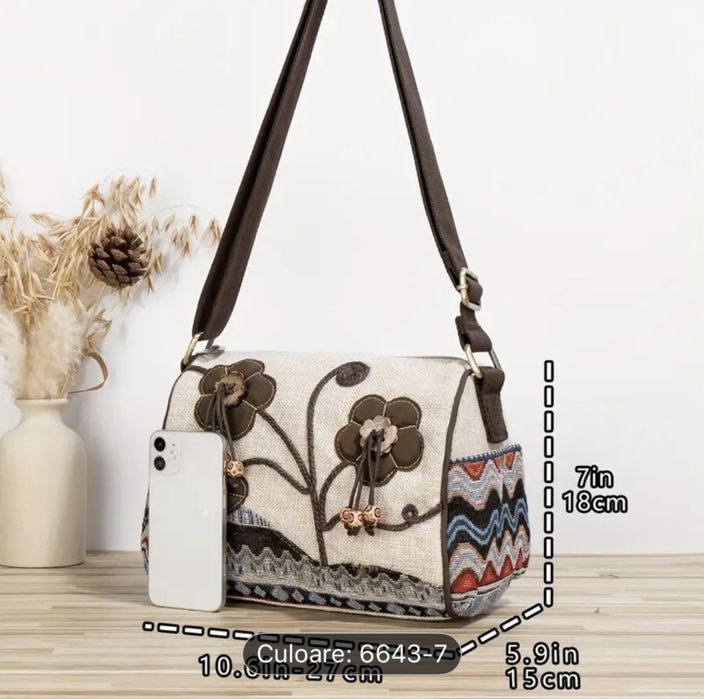 Vand geanta crosetata noua