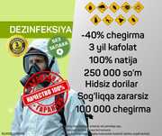 Служба дезинсекции, дезинфекции, дератизация | клоп клапа Dezinfeksiya