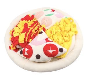 Игровой нюхательный коврик для животных в форме пиццы