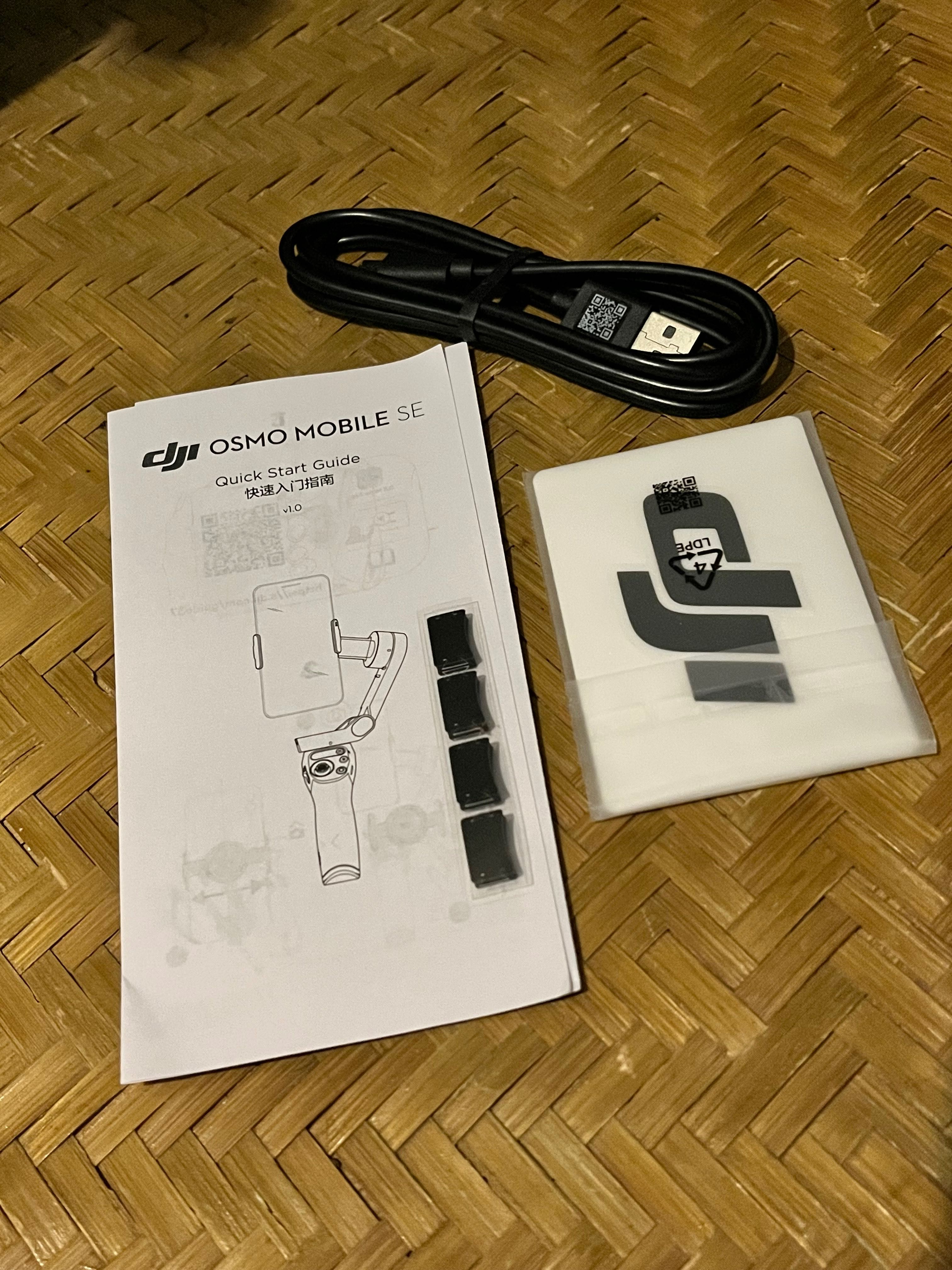 Гимбал за смартфон DJI - Osmo Mobile SE, бял