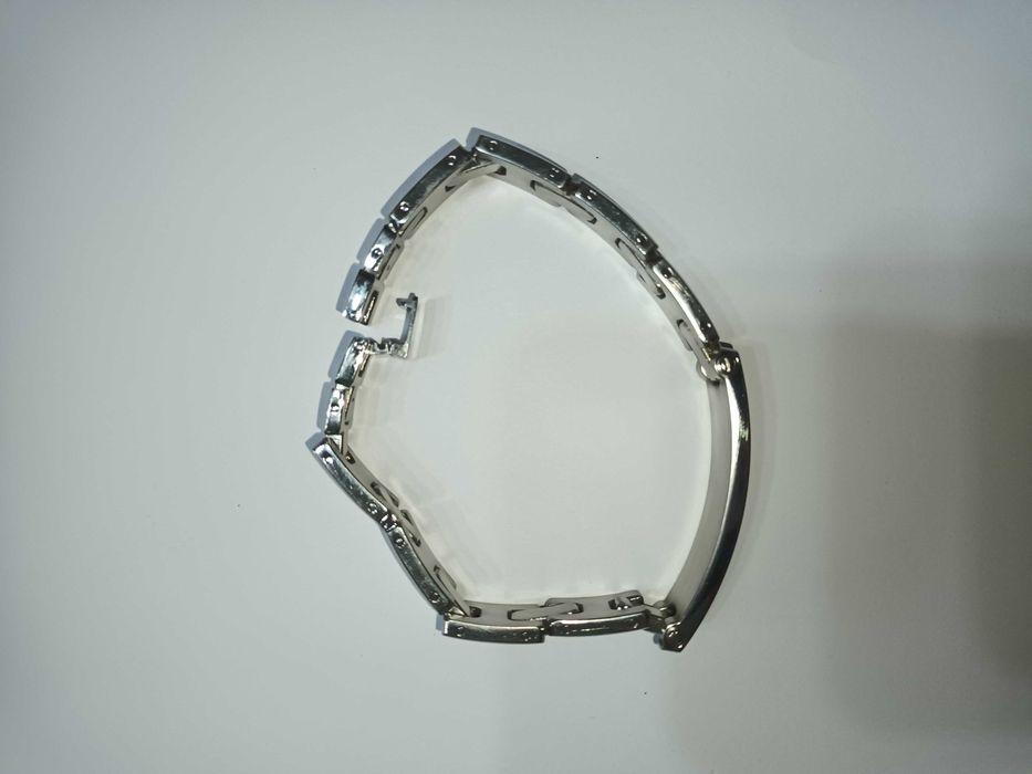 Vând brățara unisex, cu diamante și inserții aur de 14k.