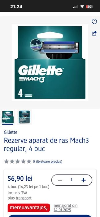 Lame Gillette Mach 3