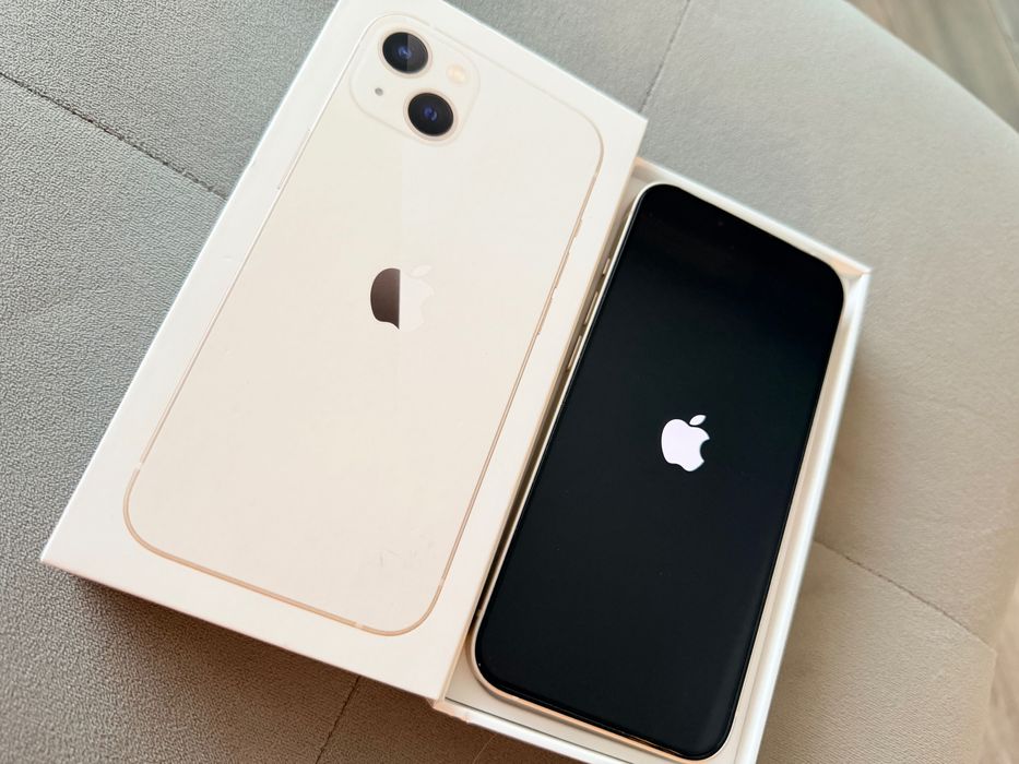 Iphone 13 white, Айфон 13, бял