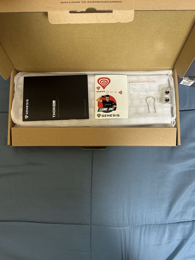 Клавиатура Genesis Thor 303 tkl (white)