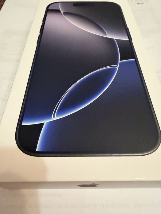 Продавам iPhone 16pro-256-GB Black Titanium-НОВ